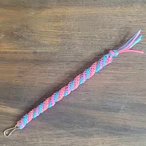 Gimp Boondoggle Rexlace Spiral Zipper Pull Keychain